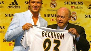 David Beckham từ chối theo bước Roberto Carlos ở Real Madrid